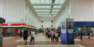 Hala hlavního nádraží v Hradci Královém