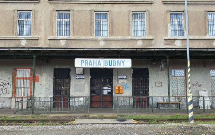 Train station Praha-Bubny