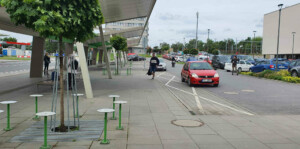 Parkování a příchod na nádraží v Havířově