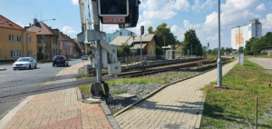 Praha-Řeporyje: Přístup na 2. nástupiště směr Beroun
