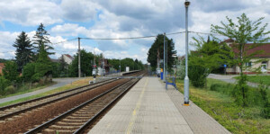 Přístup na nástupiště u koleje 2, směr Brno