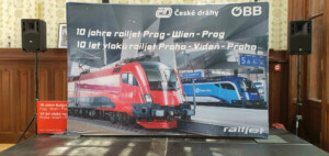 Slavnost k 10. výročí provozu Railjetů v ČR