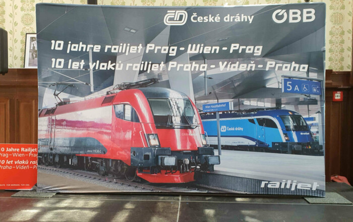 Slavnost k 10. výročí provozu Railjetů v ČR