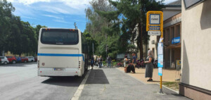 Kudy na nádraží v Krnově, autobusová náhradní doprava