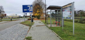 Autobusová zastávka "Bzenec, železniční stanice"