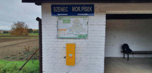 Přístřešek an zastávce Bzenec-Olšovec