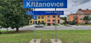 Křižanovice, kolej 2, směr Brno