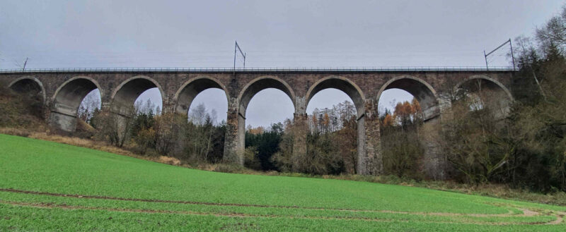 Železniční viadukt Sázava u Žďáru